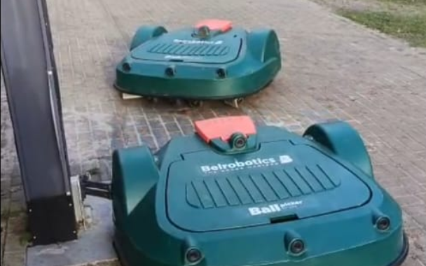 Extra capaciteit door tweede Ballpicker op grote driving range